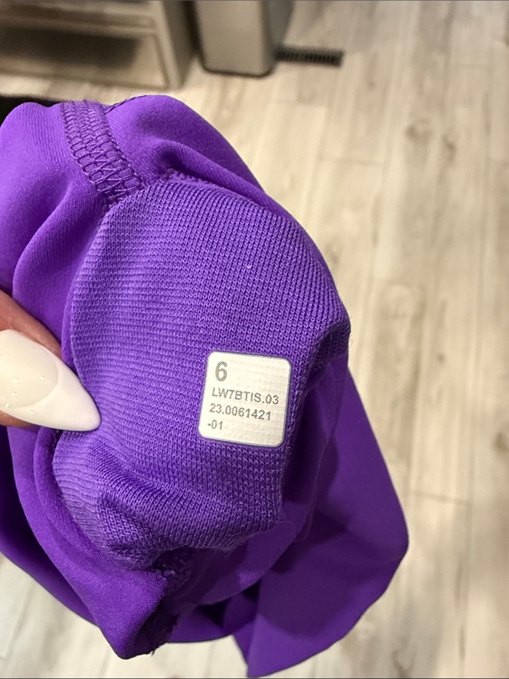 Lululemon Align High Rise Shorts 6” Atomic Purple - Picture 3 of 3